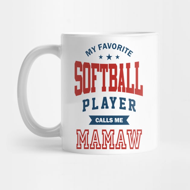 Softball player mamaw by C_ceconello